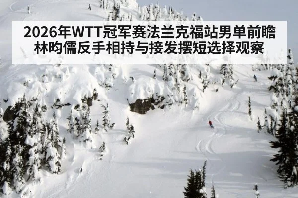 2026年WTT冠军赛法兰克福站男单前瞻 林昀儒反手相持与接发摆短选择观察（jiuyou game）